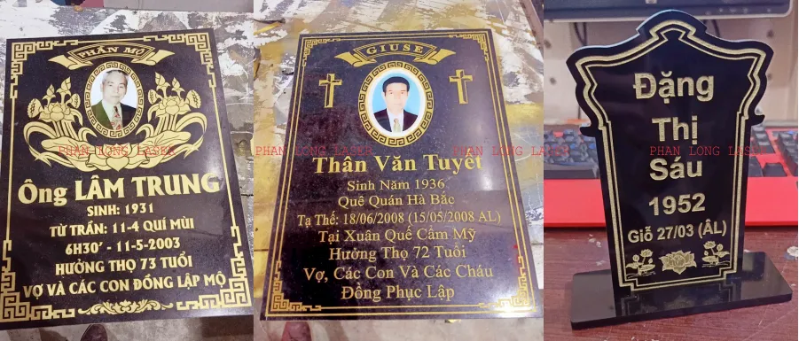 Khắc bia mộ, khắc bài vị lấy liền giá rẻ tại Hà Nội, TP Hồ Chí Minh, Hải Phòng, Đà Nẵng, Cần Thơ
