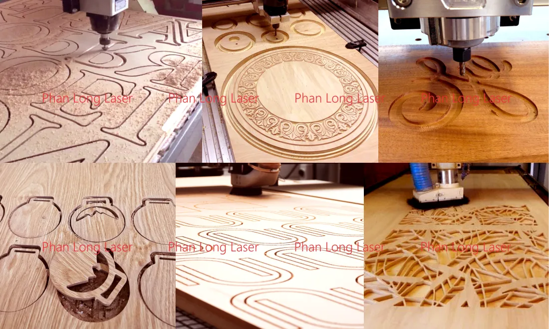 Cắt khắc Cnc tạo hình trên gỗ, cắt chữ gỗ, khắc hoa văn trên gỗ, cắt gỗ theo yêu cầu tại Quận Hoàng Mai và Thanh Xuân