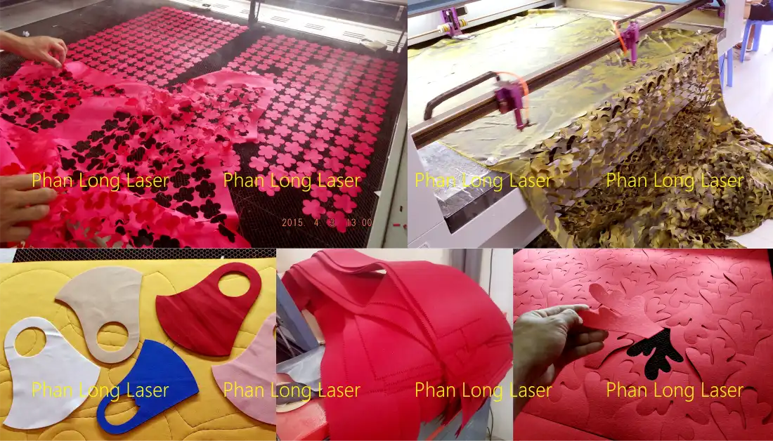 Gia công cắt vải bằng máy laser theo yêu cầu tại xưởng Phan Long Laser chi nhánh Hoàng Mai và Thanh Xuân Hà Nội
