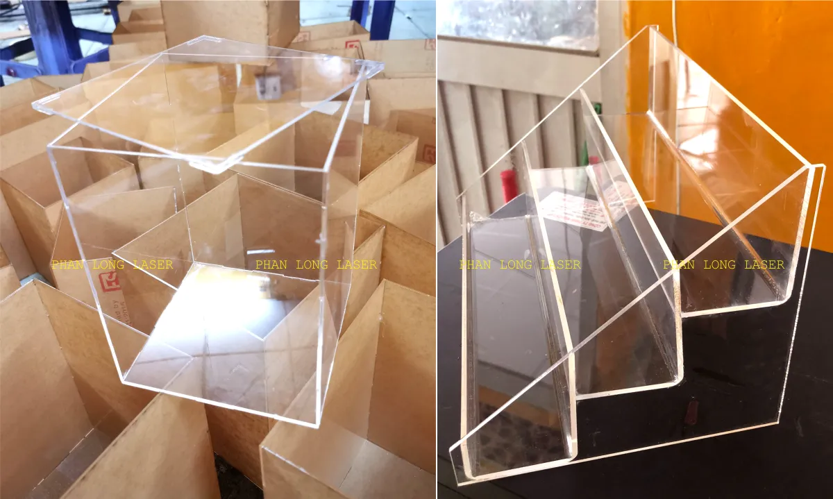 Làm hộp nhựa mica acrylic và kệ nhựa mica acrylic giá siêu rẻ tại Thanh Xuân, Hoàng Mai, Cầu Giấy, Long Biên, Thanh Trì, Gia Lâm, Hà Nội
