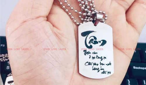 22 Địa chỉ Khắc Chữ Khắc Tên Logo lên Mặt Dây Chuyền bằng Laser