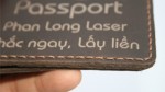 Công ty chuyên nhận gia công khắc laser theo yêu cầu trên ví da bóp da giá rẻ