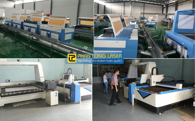 Hệ thống nhà xưởng PhanLongGroup - Phan Long Laser trên toàn quốc